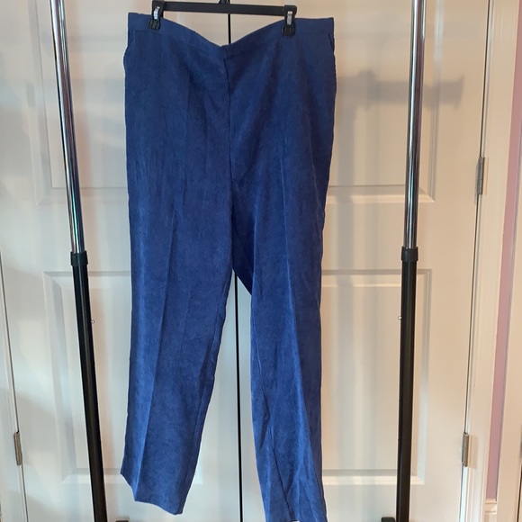 Draper's and Demon's Royal Blue Corduroy Pantsuit NWOT - Picture 5 of 8